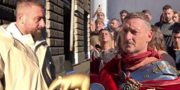 De Rossi, la battuta in tv su Totti è esilarante: "Può fare anche il leone..."