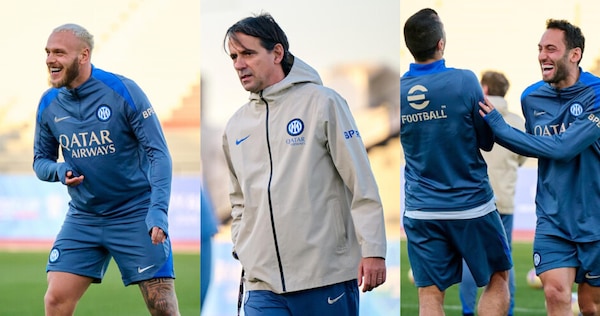 Inter, sorrisi in Arabia: le foto del primo allenamento del 2025 a Riyad