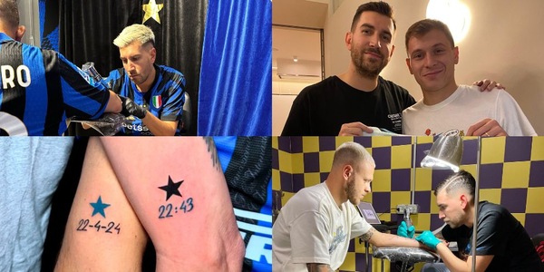 Barella guerriero, il retroscena del tatuatore: "Unico che non usa l'anestetico"