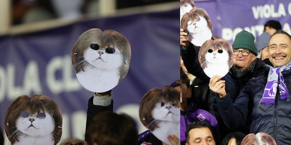 Conte e l'ironia dei tifosi viola durante Fiorentina-Napoli
