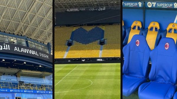 Tutto pronto: lo stadio di Ronaldo a lucido per la finale di Supercoppa