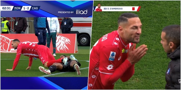 Furia D'Ambrosio contro gli arbitri dopo l'espulsione: "Scarsi veri..."