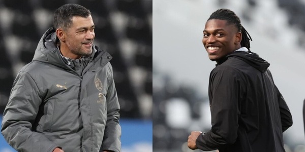 Milan, carica Conceicao per la finale di Supercoppa: Leao c'è