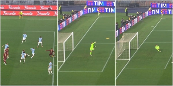 Pellegrini, che magia al derby: la sequenza del gol in Roma-Lazio