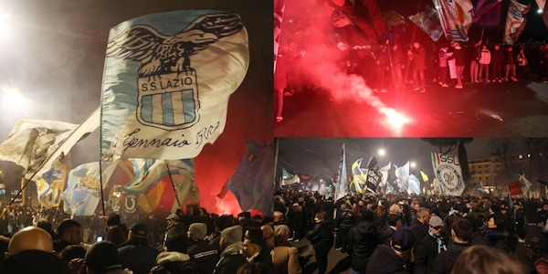 Lazio, la festa a Piazza della Libertà per i 125 anni di storia