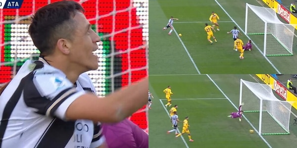 Clamoroso Sanchez: palo e traversa in Udinese-Atalanta