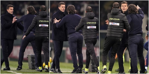 Thiago Motta e Vanoli, rissa ed espulsione in Torino-Juve! La fotosequenza