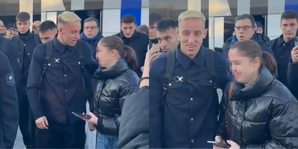 Frattesi, tenera scena con la tifosa dell'Inter: lei scoppia in lacrime, lui risponde così