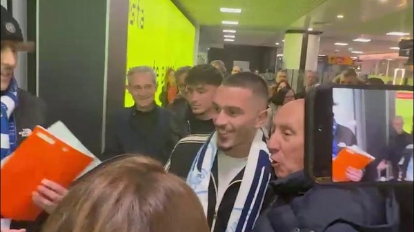 Lazio, a Fiumicino è sbarcato Arijon Ibrahimovic
