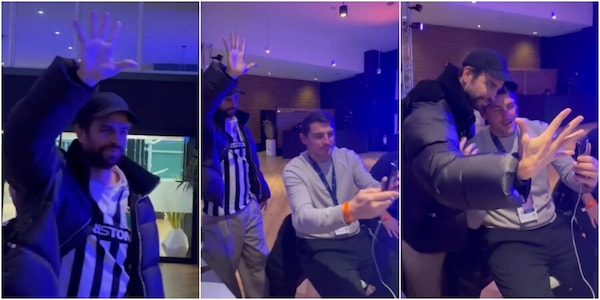 Piqué, manita a Casillas con la vecchia maglia Juve: lo sfottò è virale