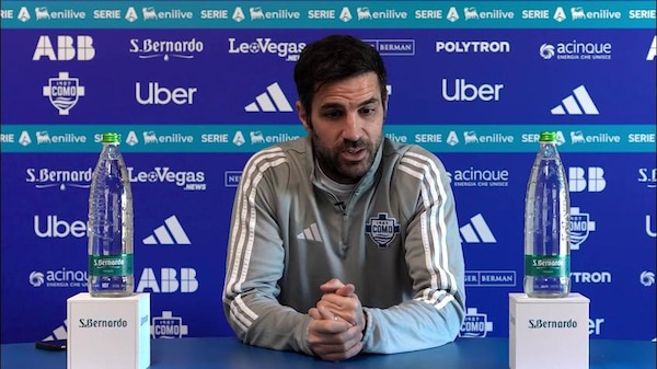 Fabregas su Nico Paz: "É stato fortunato, domani potrebbe esserci"