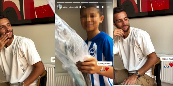 Musetti cuore d'oro: il regalo speciale all'ex calciatore dopo l'eliminazione