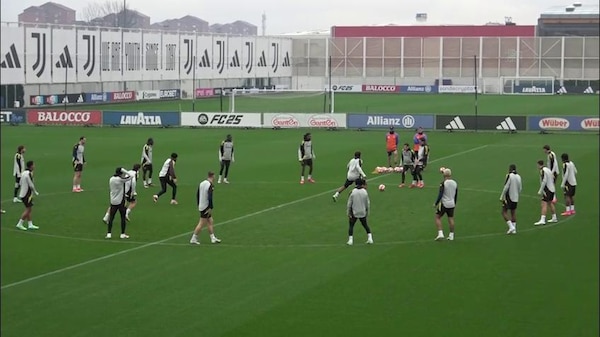 Allenamento Juventus, McKennie e Thuram strapazzano Nico Gonzalez