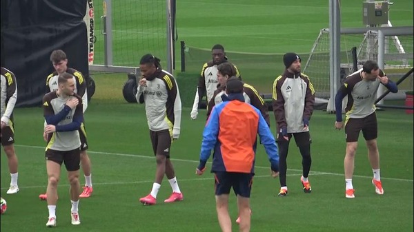 Allenamento Juve, c'è anche Kolo Muani