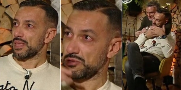 Quagliarella scoppia a piangere in diretta per la morte del padre: la frase da brividi in tv