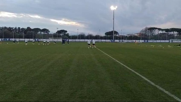 Lazio, rifinitura a Formello prima della Real Sociedad
