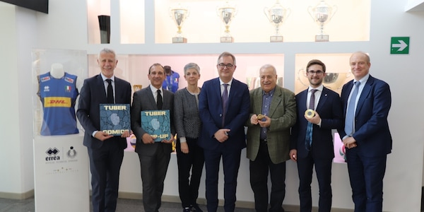 Il Comune di Alba in Fipav per la consegna del Tartufo dell'anno