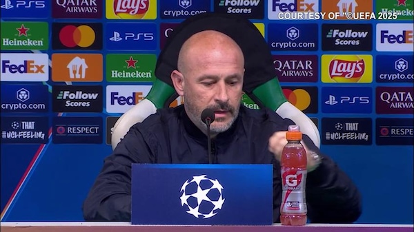 Italiano: "In campo per onorare la Champions League"