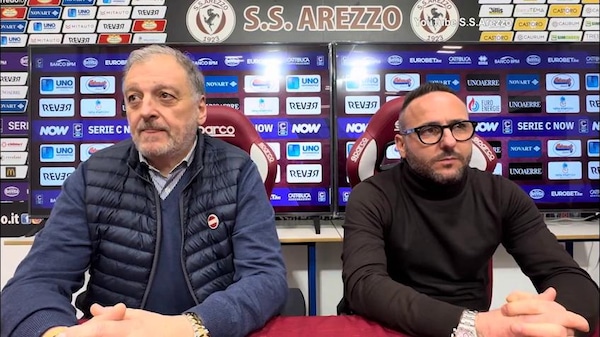 Arezzo, il presidente è furioso: "Ho visto delle teste di c... giocare a pallone"