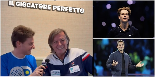 Panatta sceglie il giocatore perfetto e prende una cosa di Sinner. Poi scherza su Federer: "Sti c..."