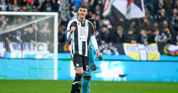 Udinese, tris contro il Venezia: in gol Lucca, non bastano Nicolussi e Gytkjaer