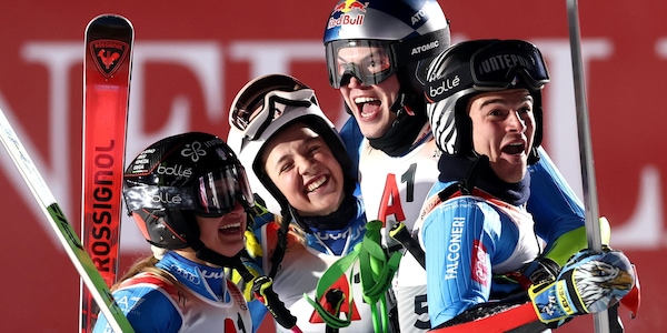 Mondiali Sci, Italia subito medaglia d'oro nel parallelo a squadre miste