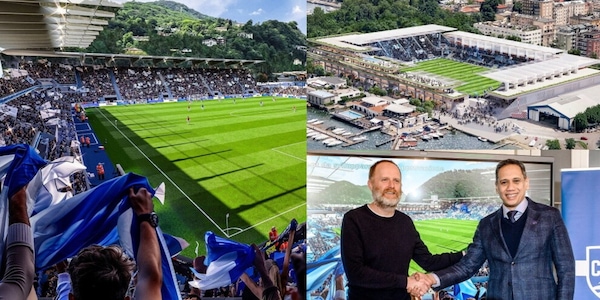 Via al nuovo stadio del Como: le foto del progetto