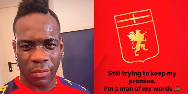Balotelli pubblica un messaggio criptico sui social: "Sono un uomo di parola..."