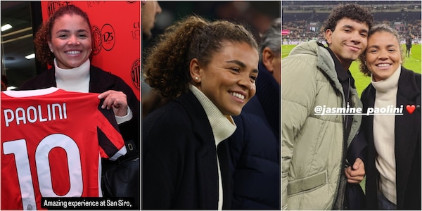 Jasmine Paolini come Sinner, tifosa del Milan: a San Siro con il fratello