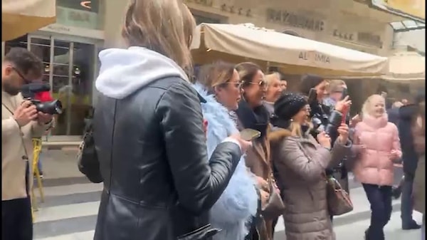 Tamberi show a Sanremo, tutti pazzi per lui