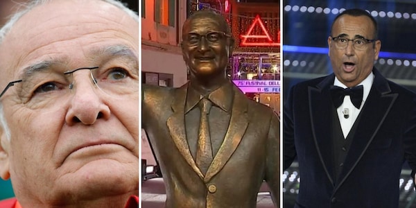 Claudio Ranieri a Sanremo con Carlo Conti: Cattelan spiega tutto