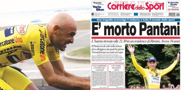 Pantani, l'addio a San Valentino
