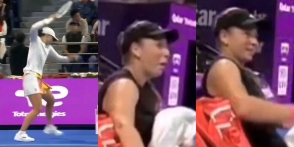 Swiatek furiosa, mai vista così: Ostapenko non si trattiene e la reazione diventa virale
