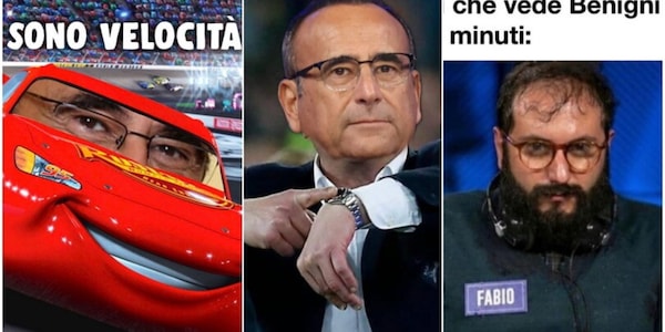 Sanremo e la quarta giornata delle cover: le ironie su Carlo Conti si moltiplicano