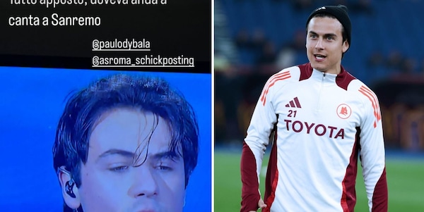 Dybala a Sanremo, la storia social di Paulo è virale