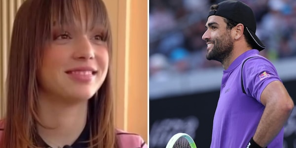 Sarah Toscano a Sanremo: "Berrettini ti amo". Lui risponde e il web esplode