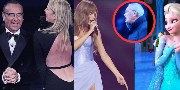 Carlo Conti come Ranieri, Clara come Frozen: social scatenati tra meme e ironie per la finale di Sanremo