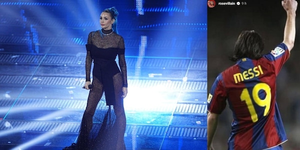 Sanremo, Rose Villain "festeggia" con Messi: la reazione social dopo la classifica
