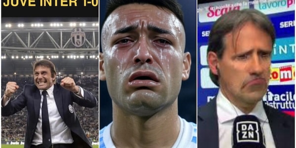 La Juve batte l'Inter in campionato: sui social trionfano le ironie