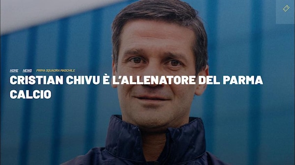 Parma, Chivu è il nuovo allenatore
