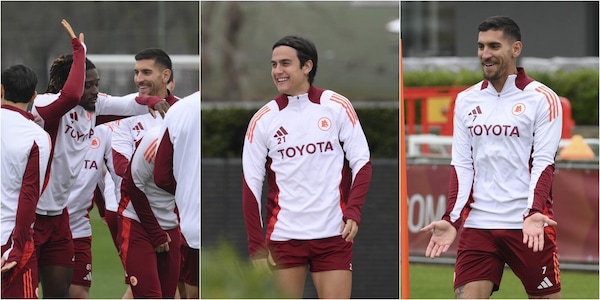 Roma, volano schiaffi a Trigoria... Risate e scherzi alla vigilia della sfida con il Porto