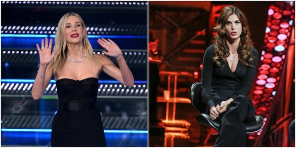 Alessia Marcuzzi e la bufera social su Sanremo: Elisabetta Canalis interviene a gamba tesa