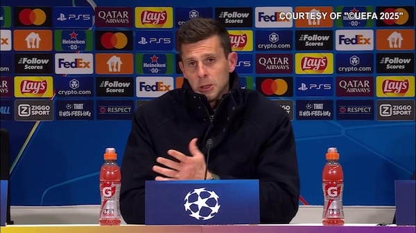 Thiago Motta: "Non c'è il tempo per lamentarsi, ripartiamo subito"