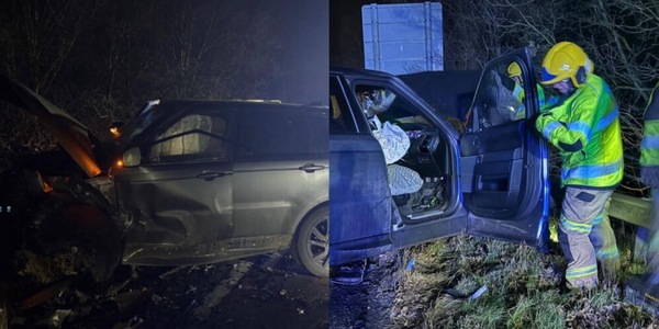 Calciatore rischia la vita per un terribile incidente stradale e pubblica tutto sui social