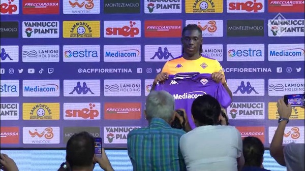 Fiorentina, Kean uscito dall'ospedale