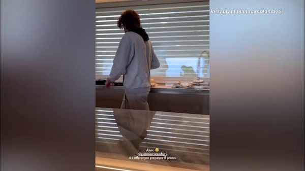 Tamberi diventa chef