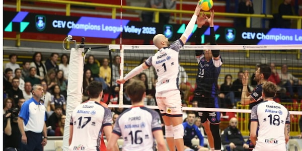 Champions League: Milano cede all'HalkBank al Golden Set