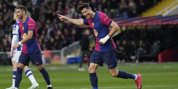 Il Barcellona cala il poker davanti alla Real Sociedad e si riprende la vetta