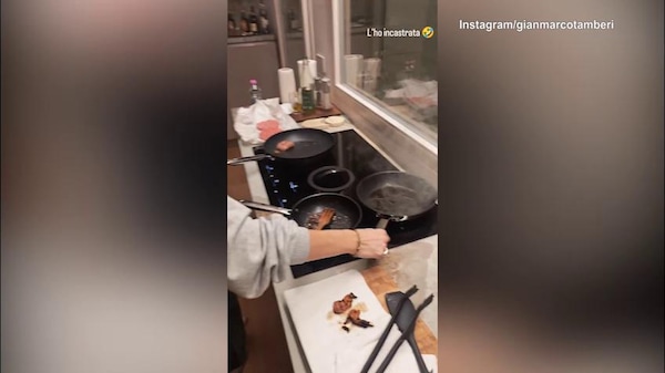 Casa Tamberi, che guaio in cucina