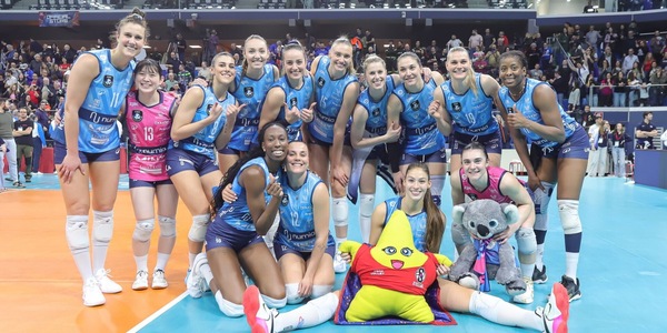 Champions League: Milano trionfa nell'andata dei quarti con l' Eczacibasi